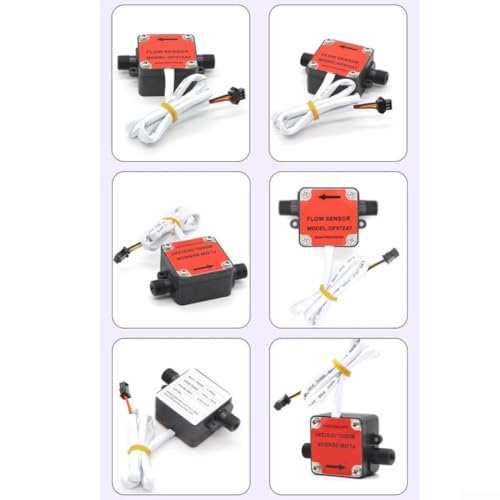 Sensor de medidor de flujo líquido de alta precisión y rango de 18-300l/h 5