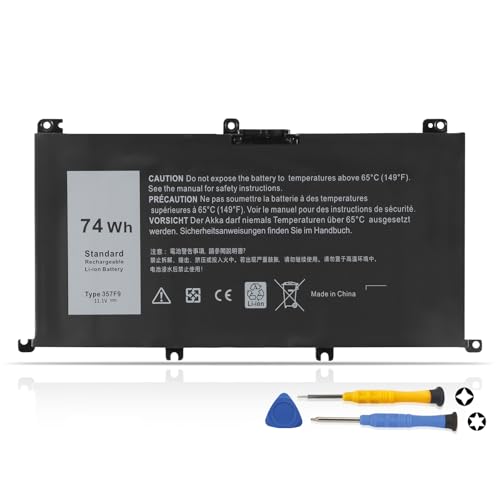 74Wh 357F9 Batteria per Dell Inspiron 15 5000 5576 5577