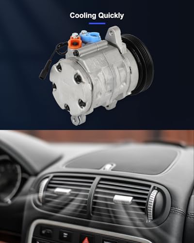 Image of ECCPP A /C Compressor with Clutch Fit for Chevrolet Tracker for Suzuki Vitara 1.6L 1999-2002 AC Compressor