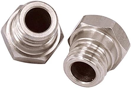 review LIGPUS 1PC 3D Printer M7 Stainless Steel MK10 Nozzle 0.4mm for 1.75mm 3D Printer Parts