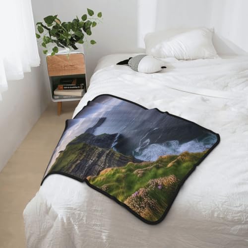 Couverture imprimée Outdoors en flanelle douce supérieure double face - 4