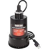 Ironton Submersible Pump - 1in. Port, 1,268 GPH, 1/8 HP, Model# P01-011-0012