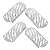 VERDANVERSE 4pezzi Piedi Professionale in Acciaio Inox Grattugia per Rimozione Dura Morta per Pedicure Esfoliante Casa