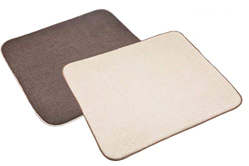Sinland Microfiber Dish Drying Mat Super Absorbent Dish Drying Rack Pads Kitchen Counter