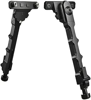 NC 6.5-9 Inch Adjustable Tactical Picatinny Tactical Bipod, Suitable for Shooting and Hunting - NC