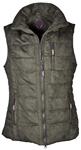 Calentador corporal Hubertus verde oliva para rutas de montaña talla 44