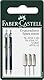 FABER-CASTELL 131594 - Ersatzradierer für Druckbleistift TK-Fine, 3 Stück
