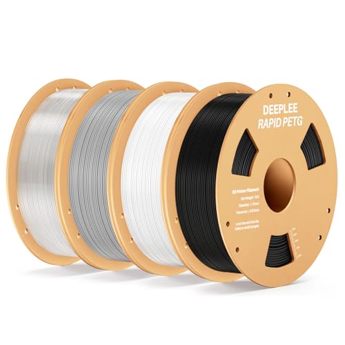 Image of Rapid PETG Filament 1.75mm 4kg Black /White /Gray /Transparent