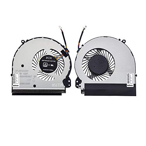 Ventilateur CPU 4Pin pour HP 17-X 17-Y 17-AK composant de refroidissement interne