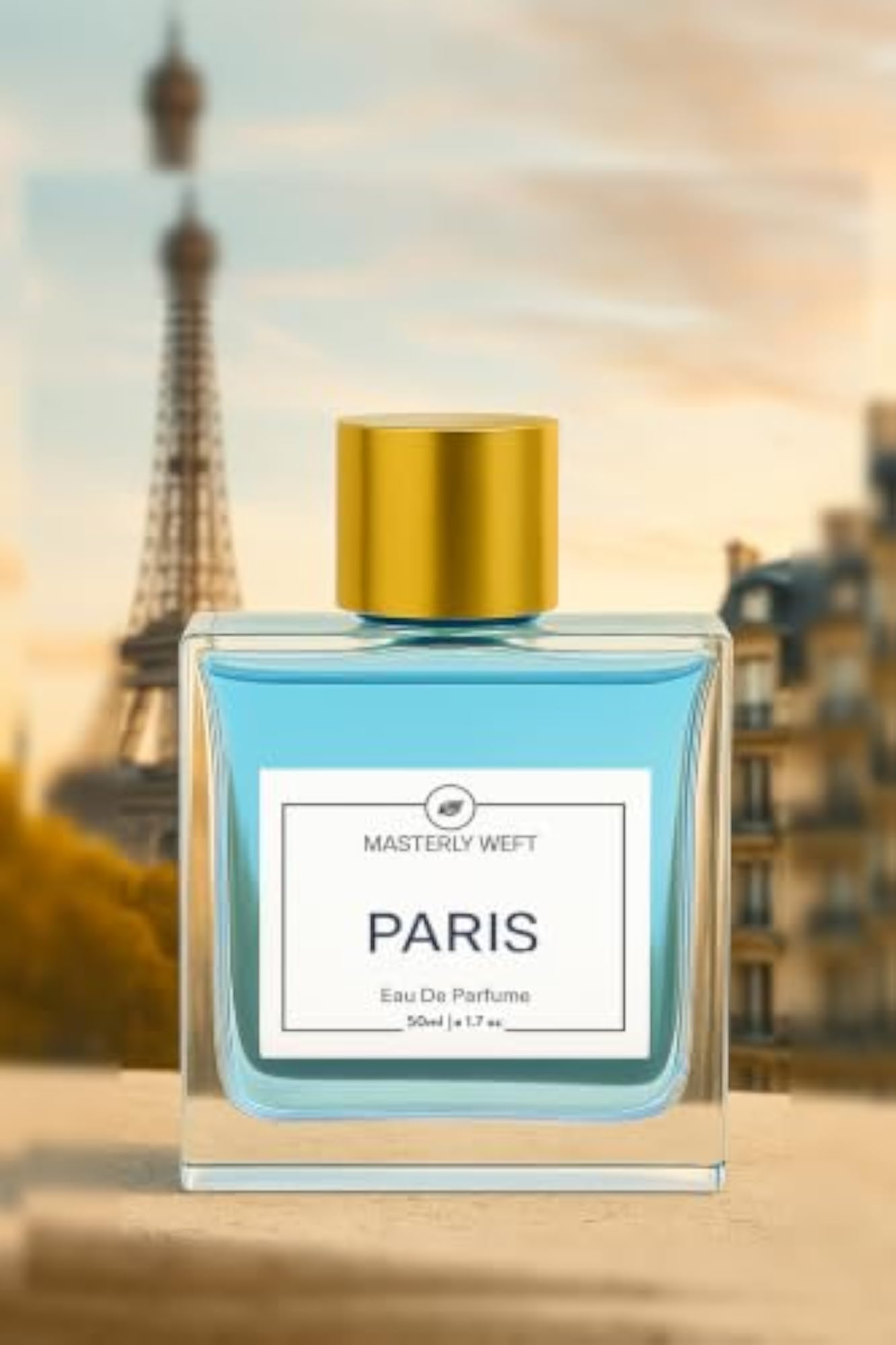PARIS Perfume with Rose, Mandarin, Orange & Vanilla Notes, 50 ML
