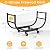 YQBRAO Firewood Rack Indoor with Log Carrier,30 inch Firewood Rack Outdoor,Firewood Holder Indoor with Wheel,Heavy Duty Fire Wood Holder for Fireplace Wood Storage