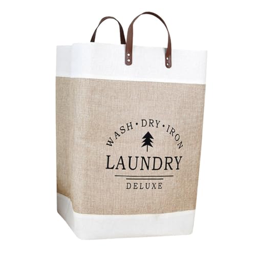 Uonlytech Cesto de Colada Grande para Ropa Sucia y Juguetes Cesta de Almacenamiento de Resistente Organizador Práctico para Dormitorio y Sala para Hogar y Oficina