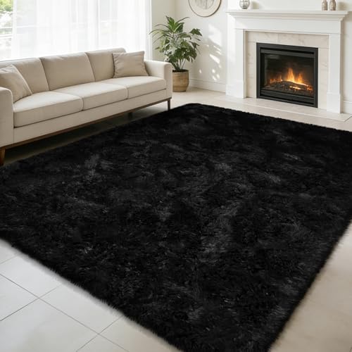 Ultra Soft Fluffy Area Rugs for Bedroom Living Room 10x14,