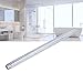 12 Inch Shower Extension Arm | G1 / 2 Inch Stainless Steel with Chrome Finish | Easy Install Tool - Not Needed for Bathroom/Toilet/Shower Head | Protected Against & Sturdy