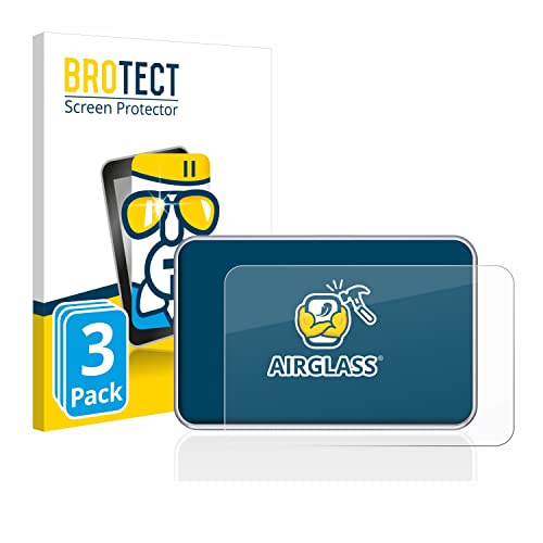 BROTECT Schutzglas für Tandem diabetes care t:slim X2 Insulin Pump (3 Stück) Schutzfolie Panzer Folie Glas Displayschutz [ 9H, Anti-Fingerprint]