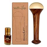 HealthandYoga(TM) Kansa Face and Foot Massager - Ayurvedic Benefits of Bronze - Restoring Luster Through Detoxification (Small)