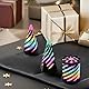 3 Stücke 3D-Druck Spiral Cone Fidget Toy, Impossible Cone,Kegel, Pyramide und Zylinder im 3D-Druck Skulptur Stress Relief Desktop Dekorationen Spielzeug für Kinder und Erwachsene（Bunt）