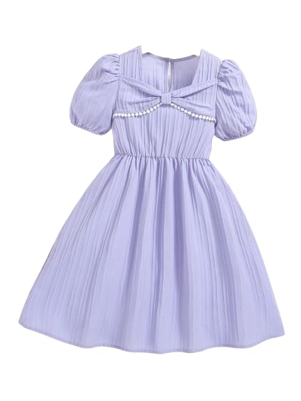 Image of Stylish Cotton Unicorn Frock for Kids Girls 2 to 9 Years Summer Dress for Baby Girls 4-5 Years Beautiful Barbie-Inspired Outfit for Children