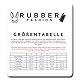 Rubberfashion Latex Zehensocke lang - extra dicke - Latex Zehen Socken wadenlang - Latex Strümpfe für Damen und Herren Hautfarbe 0.8mm M/Schuhgröße: 41-42