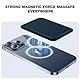 Miracase für MagSafe Wallet, 3 Karten Halter mit iPhone Wallet, Veganes Leder Magnetische Wallet für iPhone 16/15/14/13/12 Serie, Schwarz