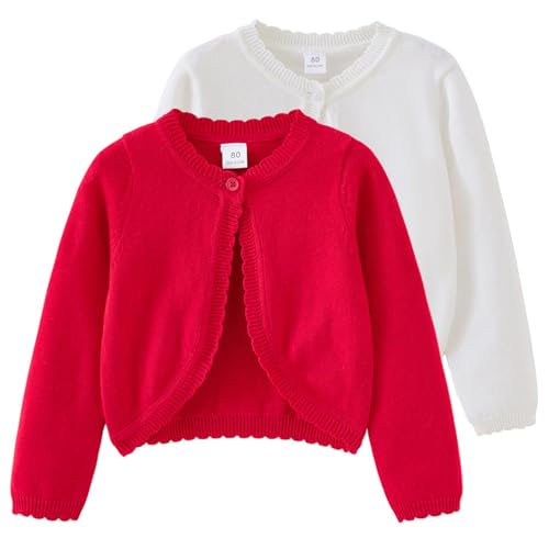 Girls Knitted Cardigan Sweater Casual Autumn Winter Warm Cardigan Kids Long Sleeve Button Up Lace Collar Outwear2