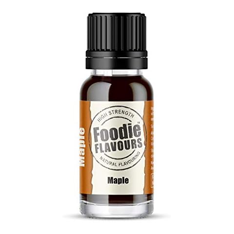 Foodie Flavours Natural Maple Flavouring, High Strength - 15ml Cover
