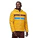 Cotopaxi Fuego Down Hooded Jacket - Men's Amber Stripes 3X-Large
