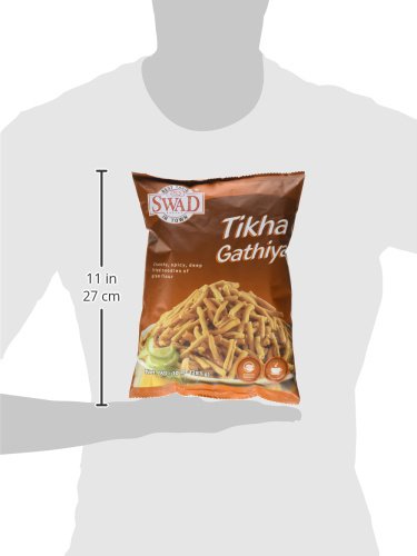 Miniatura 2 de Great Bazaar Swad Ganthia Thikha Snacks, 10 onzas
