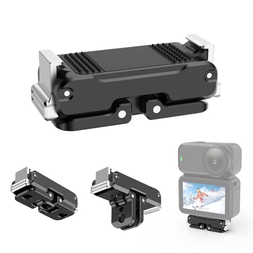 Adaptador de liberación rápida para DJI Osmo Nano, base de aluminio y cierres de metal