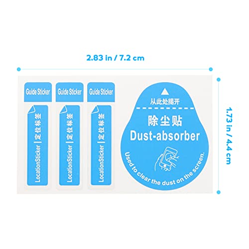 ULDIGI 400 peças de telefone para removedor Abosorber LCD limpeza adesivo tela aderente decalques te