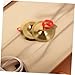 Toddmomy Alloy Cymbals Set Mini Marching Hand Cymbals for Drums Versatile Symbols Instrument for School Bands Professional Orchestras,19cm