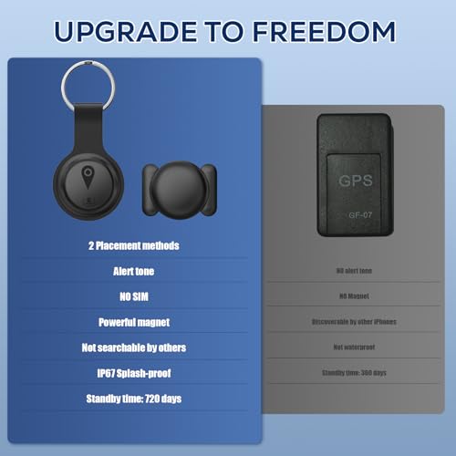 GPS Tracker for Vehicles,2 Pack Tracker Device for Vehicles for iOS Find My - image 5