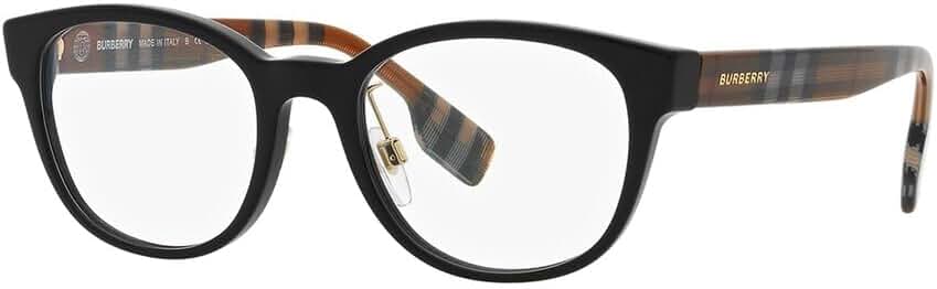 Amazon | [BURBERRY] バーバリー メガネ BE2381D 4041 51 ボストン