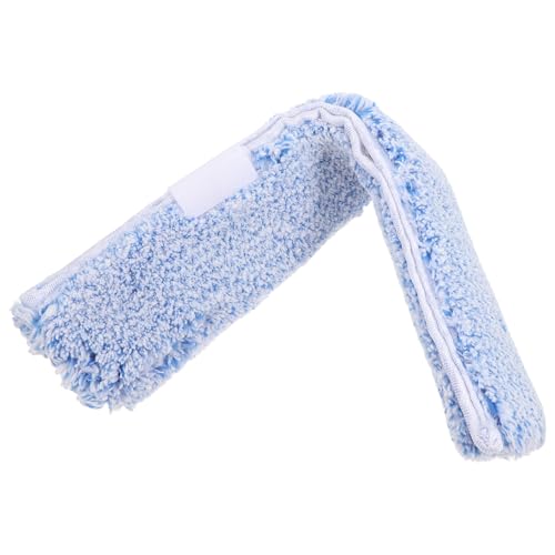 JEWEDECO Cabezal para Limpieza de Repuesto Almohadillas para Fregadora de Ventanas de Microfibra Lavables y Reutilizables en Paredes y Espejos y Coche