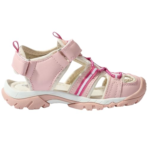Image of TZJS Girls Boys Sandals Kids Closed Toe Outdoor Hiking Sandal Lightweight Athletic Adjustable Straps Summer Shoes for Toddler /Little Kid