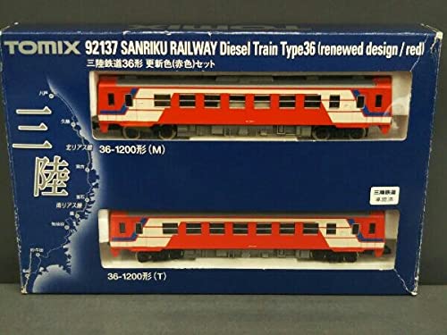 Amazon | TOMIX 92137 三陸鉄道36形 更新色(赤色)セット | 鉄道模型 通販