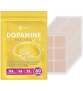 Hywebvctok Dopamine Patches Extra Strength for Women and Men, 60 Vegan Patches,Plant-Based Formul...