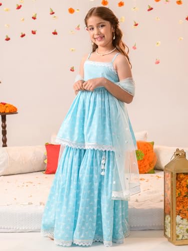 Image of Pspeaches Girls Kurta & Sharara