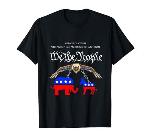 Democrat Republican Right Wing Left Wing The Same Bird T-Shirt