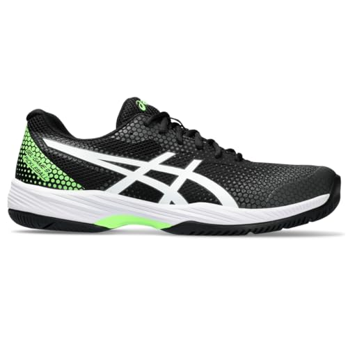 Asics Men's Gel-Game 9 Pickleball Tennis Shoe, 7, Black/White