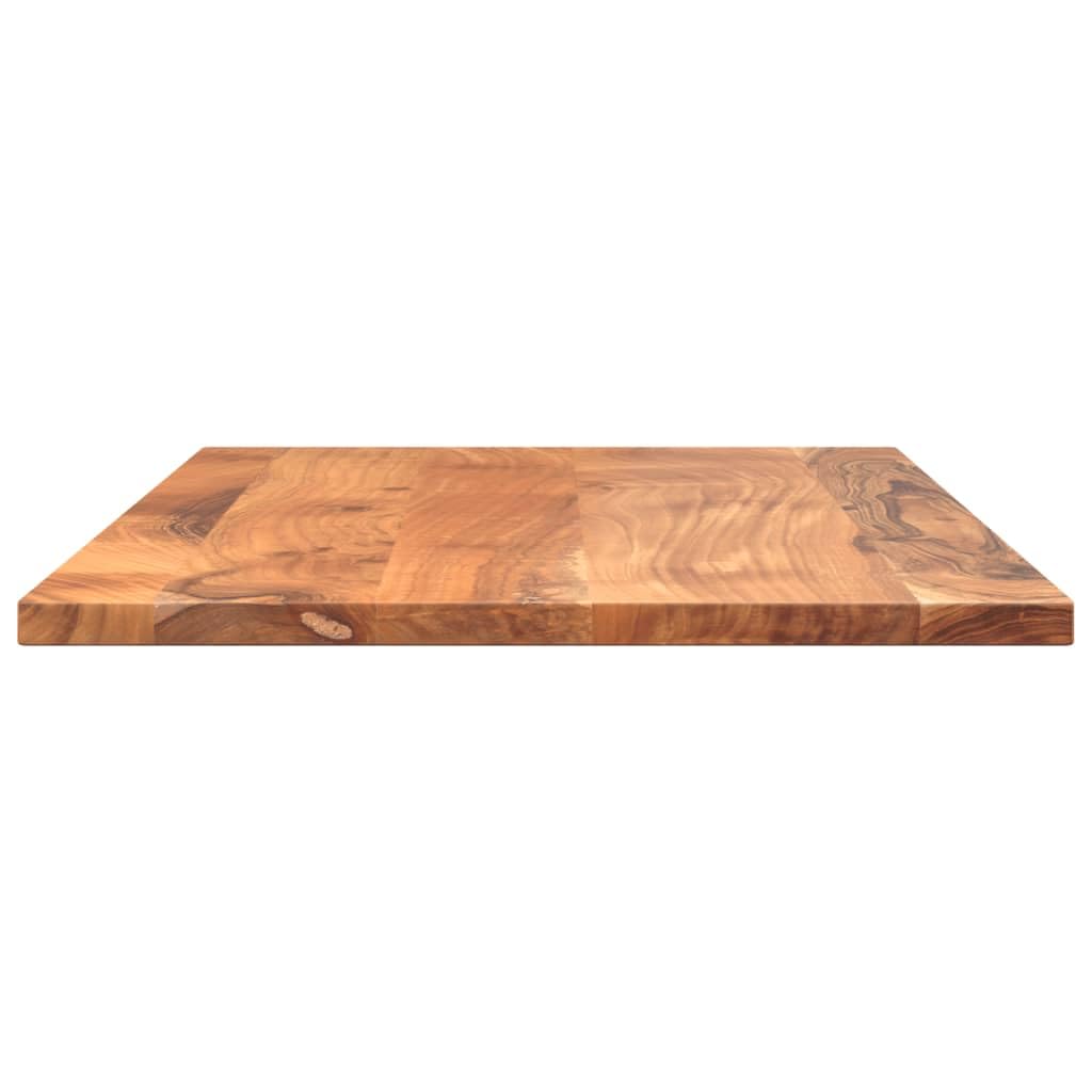 vidaXL Piano Tavolo 70x50x2,5 cm Rettangolare Legno Massello Acacia, Piano per Tavolo Rettangolare, Piano Tavolo in Legno, Piano per Tavolo da Pranzo