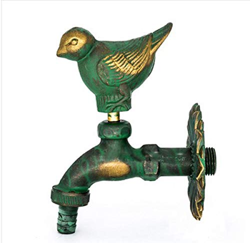 Robinet extérieur oiseau pour tuyau d'arrosage et entretien du potager