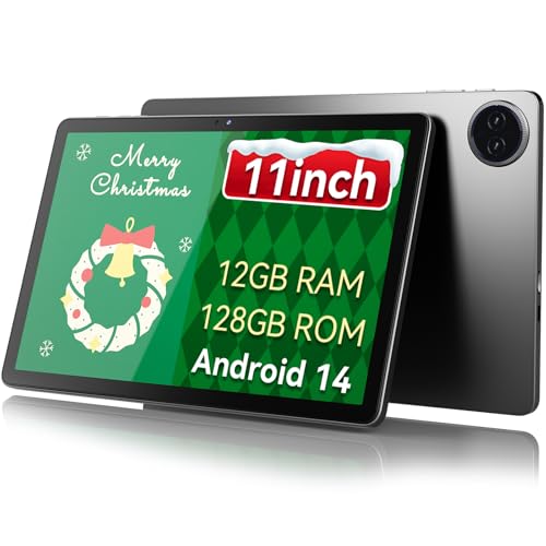 DigiLand 2025 Android 14 ^ubg 11C` lƎq MediaTek Octa-Core HD ISP fBXvC O[ Android Q[~O^ubg 12GB RAM+128GB Xg[WAWidevi