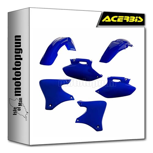 Cache carénage bleu Acerbis pour réparer une carrosserie cassée de Yamaha YZF 426 de 2000 à 2002