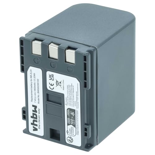 vhbw Batería Compatible con Canon MV880X, MV900, MV830i, MV830, MV890, MV790, MV850i, MV6iMC, MV800 cámara de vídeo (1800 mAh, 7,2 V, Li-Ion)
