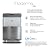 Brio Moderna Self-Cleaning Bottleless Countertop Water Cooler Dispenser - with 3-Stage Water Filter and Installation Kit, Tri Temp Dispense, and LED Night Light - UL/Energy Star Approved