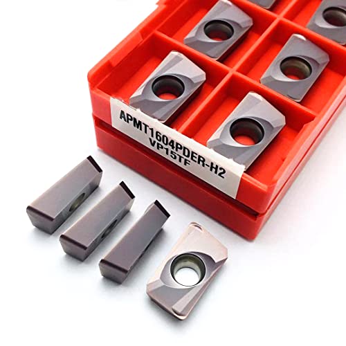 Herramientas de Torno Insertos Carburo 10pcs APMT1604 M2 miniatura 4