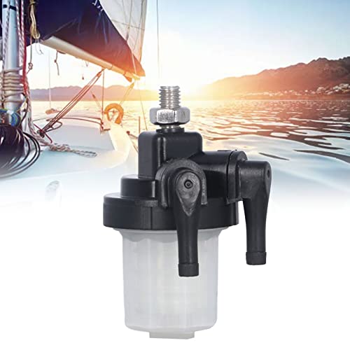 Conjunto de Filtro de Gasolina de Motor de Popa, Filtro de Combustível Peça de Reposição de Acabamen