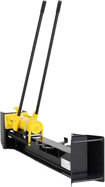 Charles Bentley 10 Ton Hydraulic Log Splitter, Heavy Duty 113x30cm