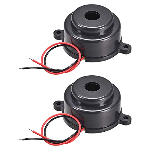 Avertisseur Actif Piezo DC 12V 105dB Sourcing Map Alarme Électronique Diamètre 37mm x2
